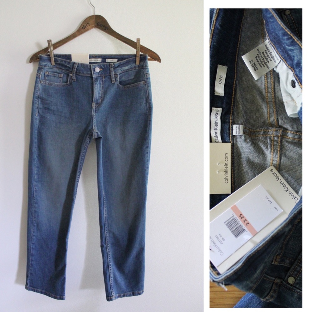 Calvin Klein Jeans Capri Brand New 2 / 26
